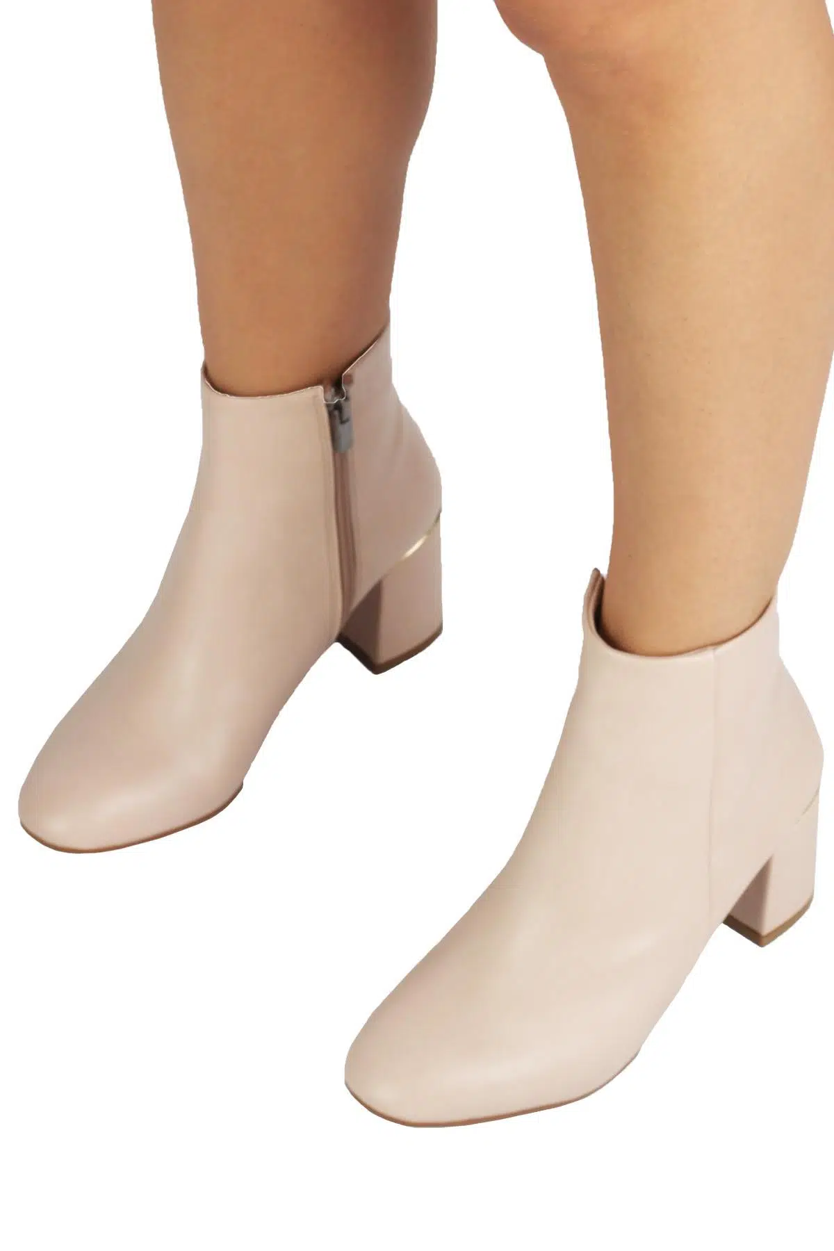 Ten Rengi Kalın Topuklu Günlük Bot - Phenomenon